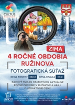    ROČNÉ OBDOBIA V RUŽINOVE ZACHYTÍ FOTOGRAFICKÁ SÚŤAŽ