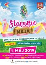 TRADIČNÉ STAVANIE MÁJOV V RUŽINOVE