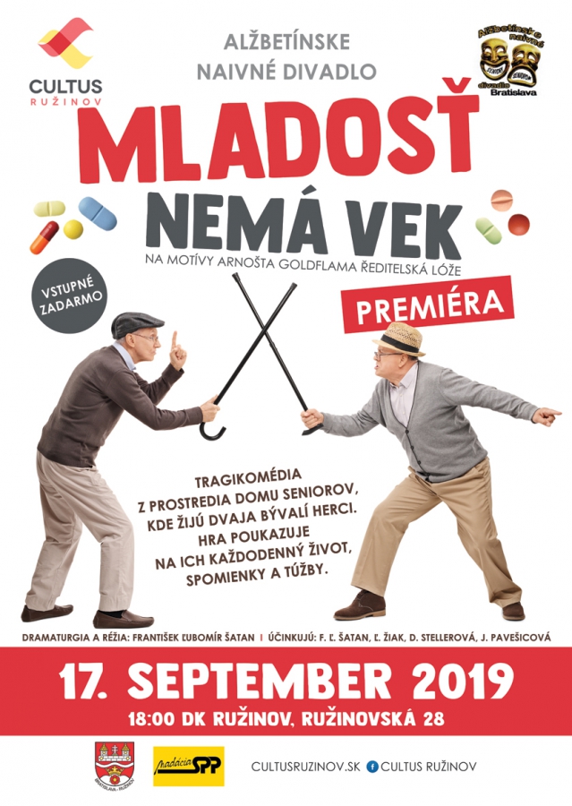 „MLADOSŤ NEMÁ VEK“