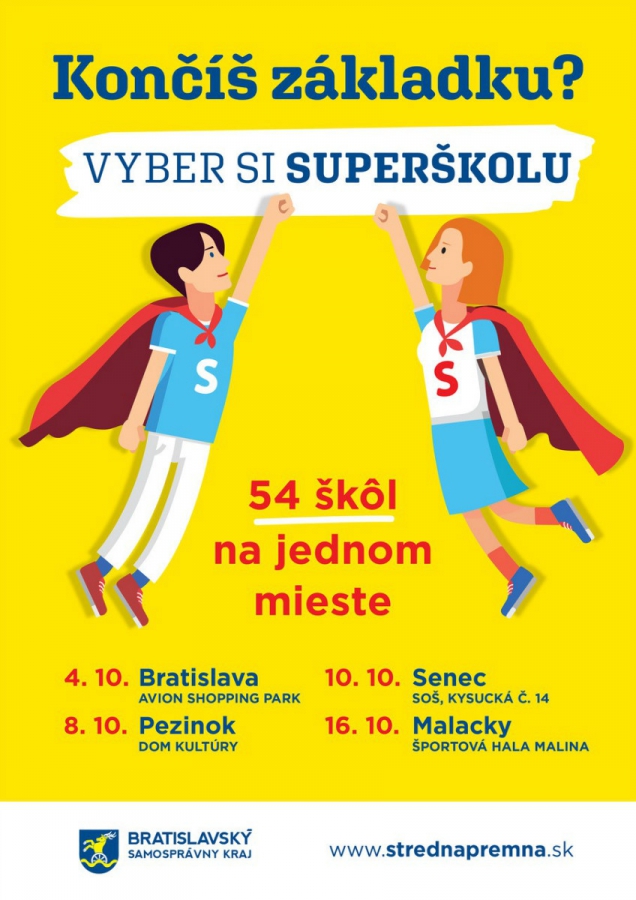 Premýšľate nad strednou školou? 