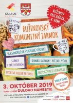 RUŽINOVSKÝ KOMUNITNÝ JARMOK 