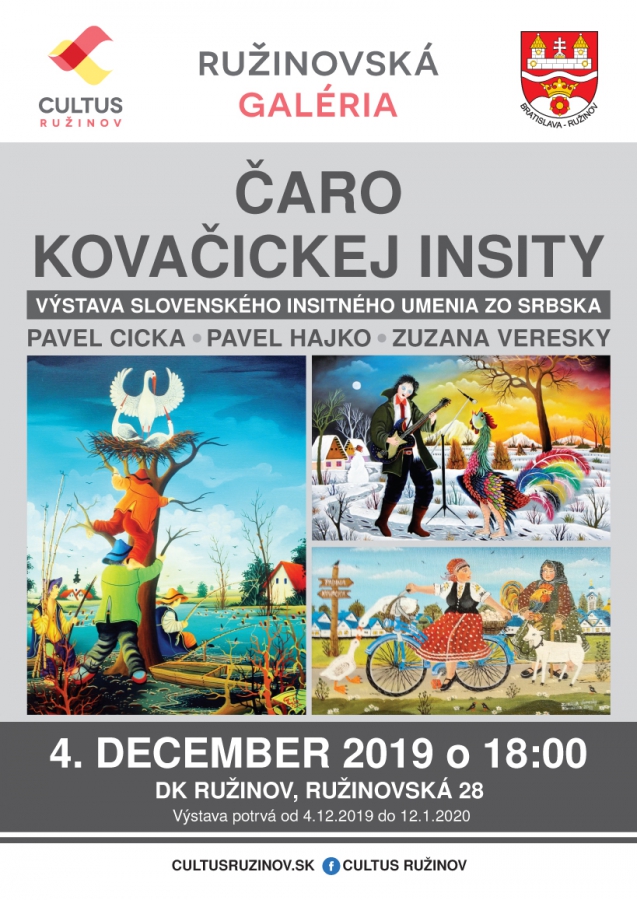 VÝSTAVA SLOVENSKÉHO INSITNÉHO UMENIA ZO SRBSKA