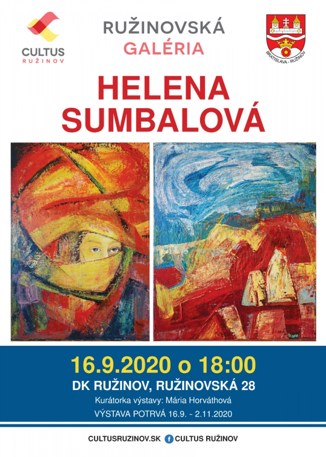 Vernisáž obrazov Heleny Sumbalovej pod názvom „Unášaná snami“ 