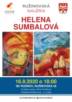 Vernisáž obrazov Heleny Sumbalovej pod názvom „Unášaná snami“ 