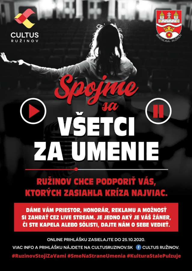 SPOJME SA VŠETCI ZA UMENIE