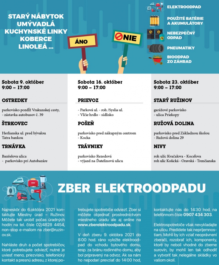 Jesenné upratovanie v Ružinove 