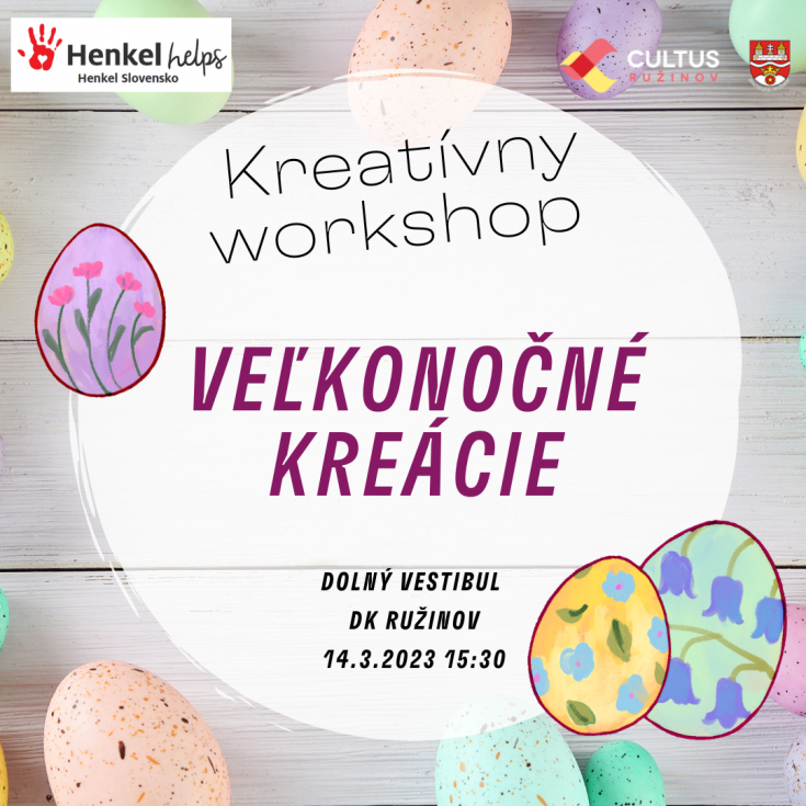 Kreatívny workshop - veľkonočné kreácie