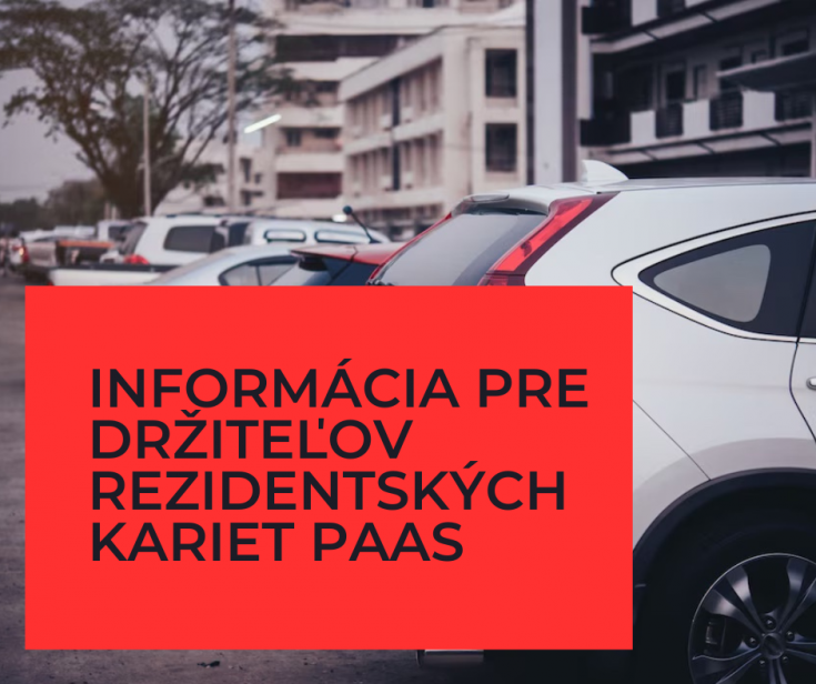 POZOR: Zmeny kariet PAAS