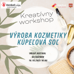 Workshop: Výroby kozmetiky kúpeľová soľ