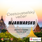 Cestovateľský večer: Mjanmarsko