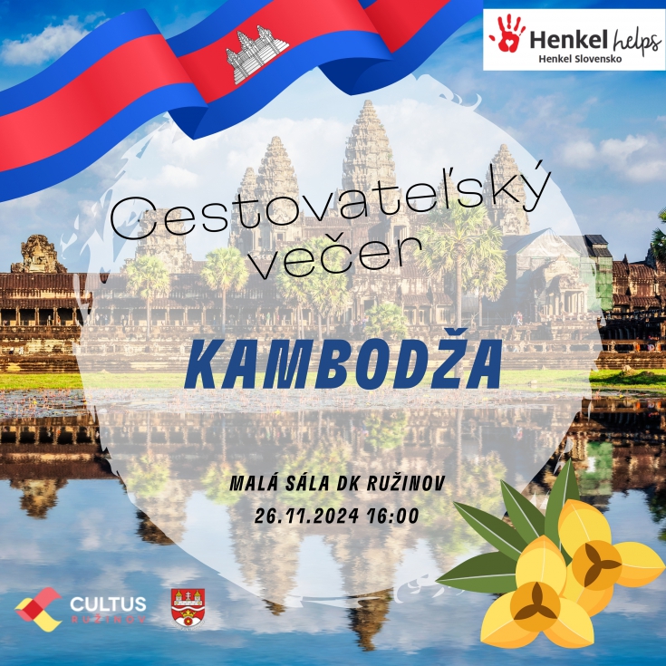 Cestovateľský večer: Kambodža
