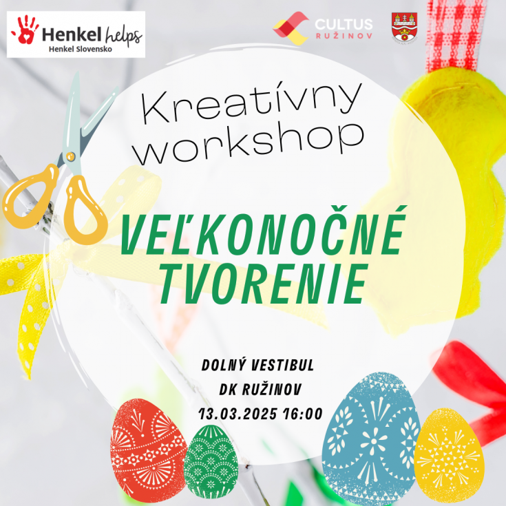 Workshop – Veľkonočné tvorenie