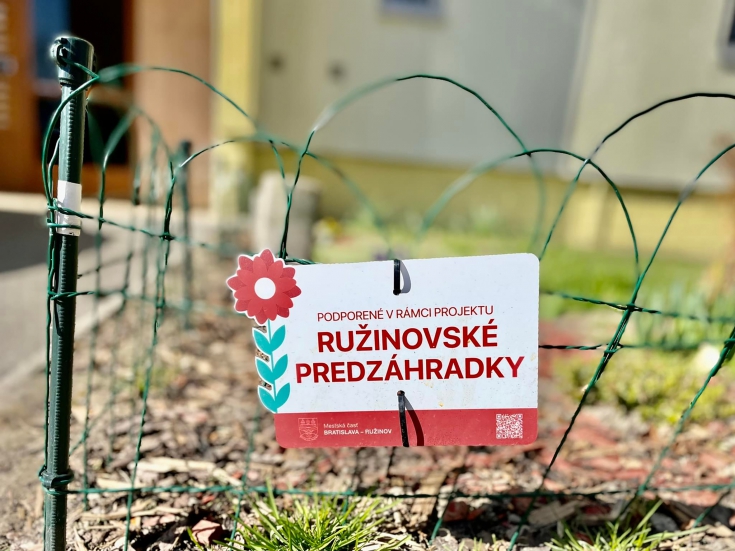 Ružinovské predzáhradky v roku 2025