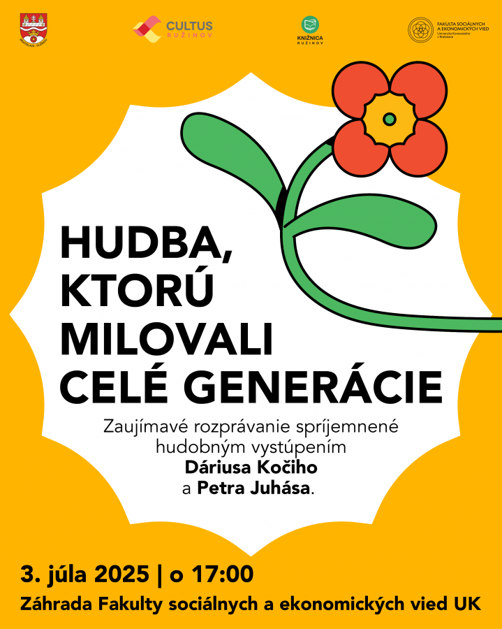 Pozvánka na podujatie: Hudba, ktorú milovali celé generácie